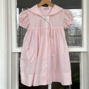 Pink vintage sailor dress (bundle of 2 reserved)